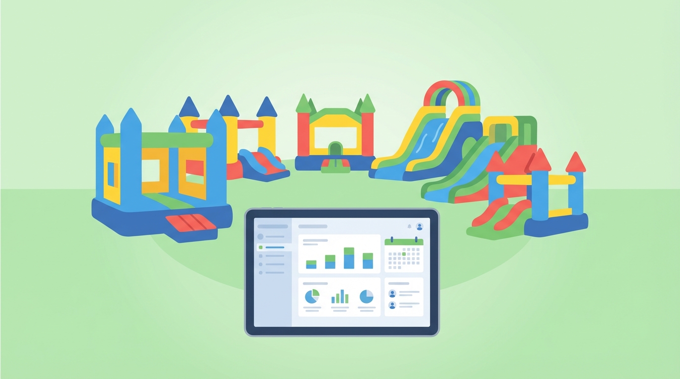 Inflatable rental software comparison