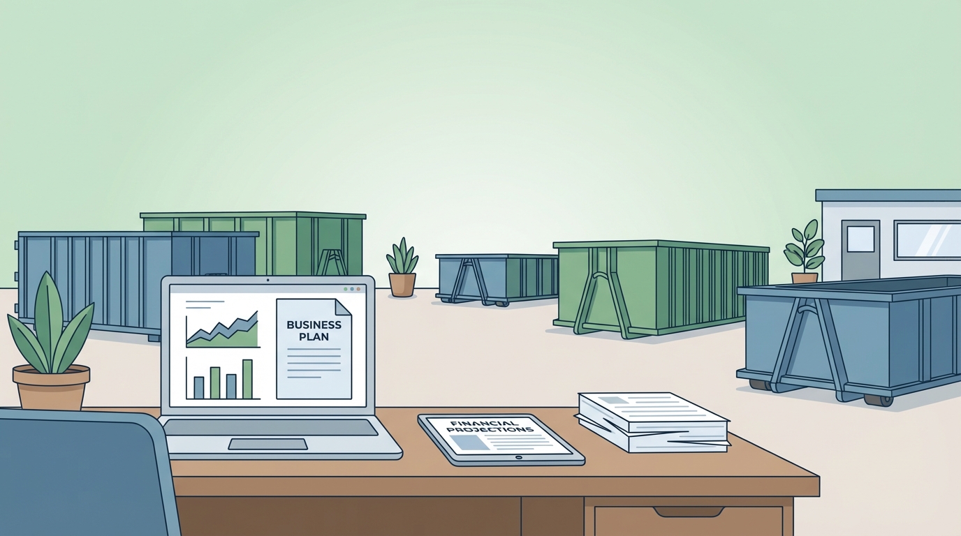 Dumpster rental business plan guide