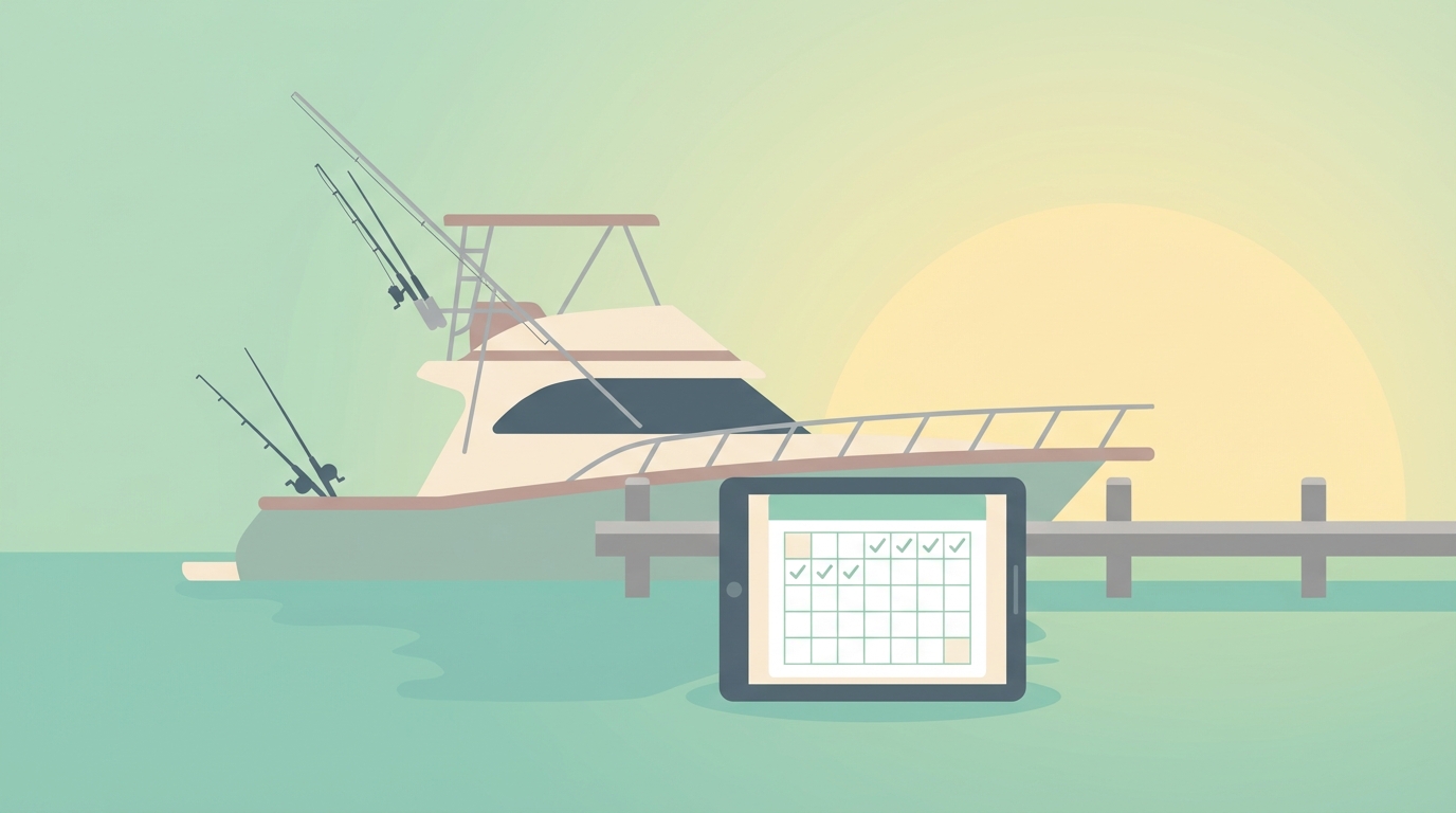 Fishing charter booking software comparison