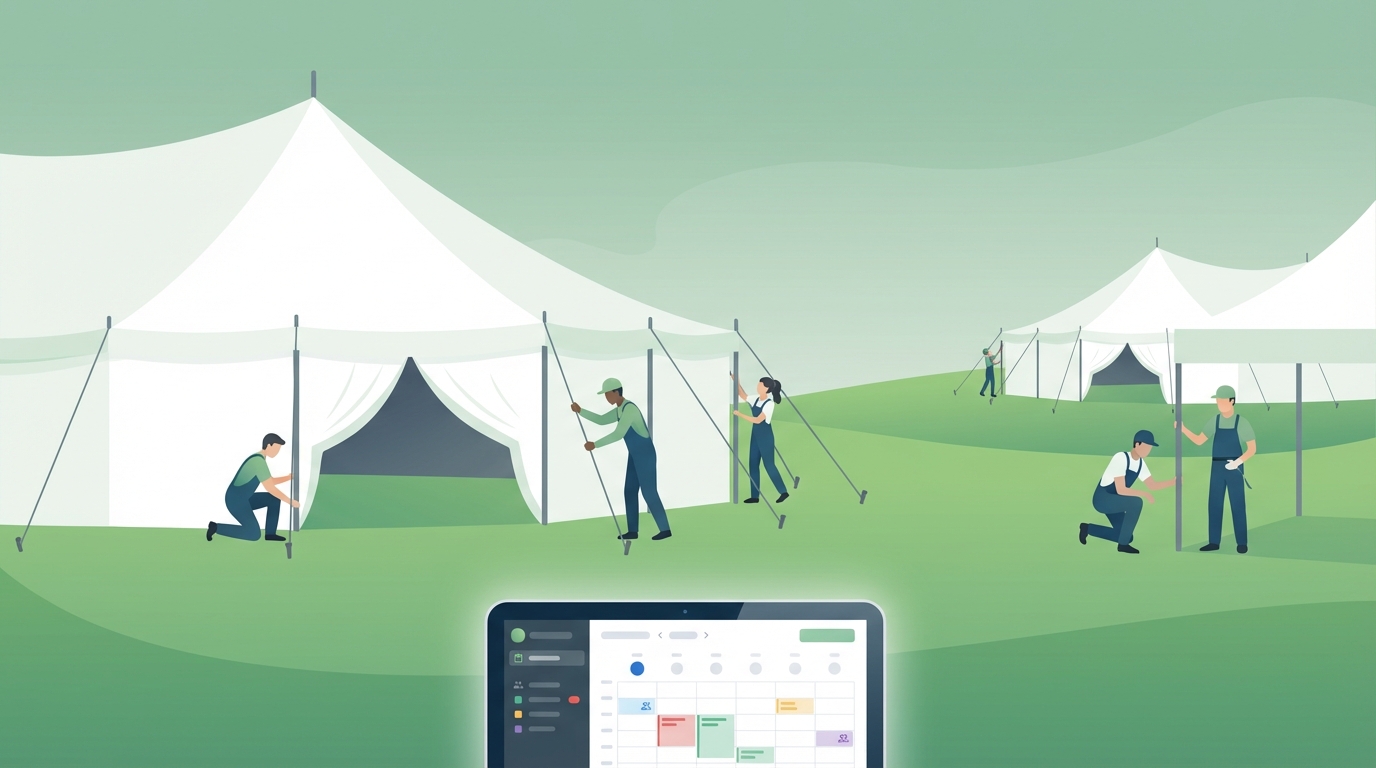 Tent rental software comparison