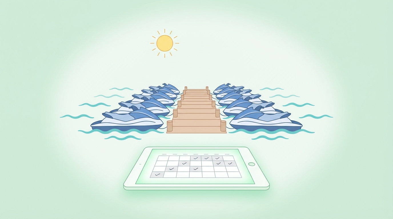 Jet ski rental software comparison