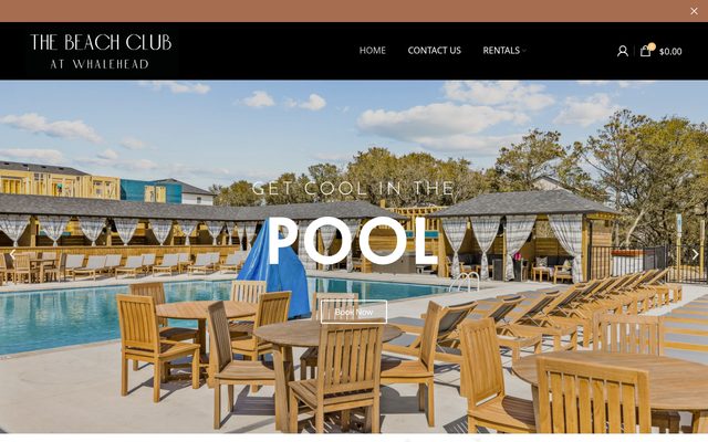 The Beach Club at Whalehead website