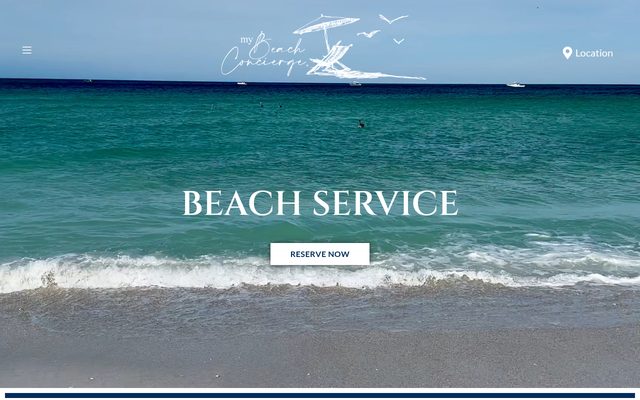 My Beach Concierge website