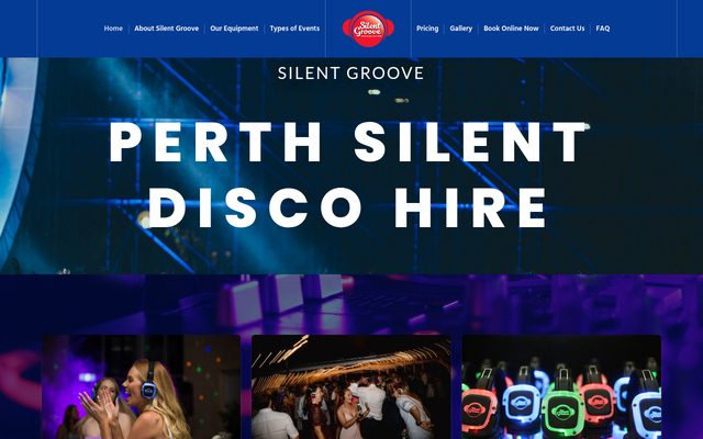 Silent Groove website
