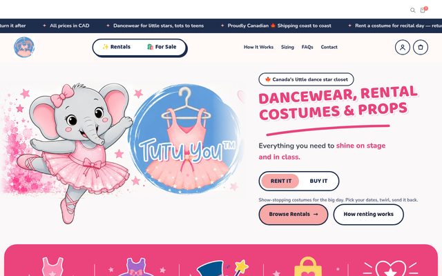 Tutu You website