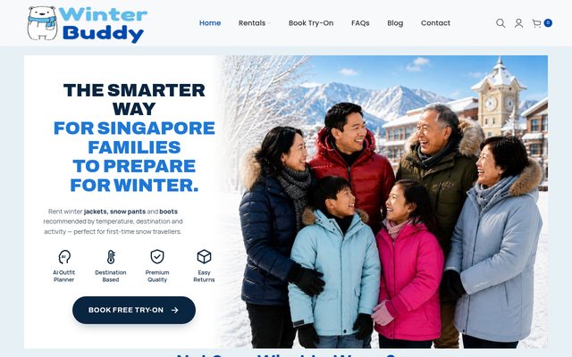WinterBuddy website