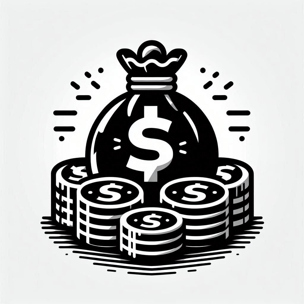 money and bag