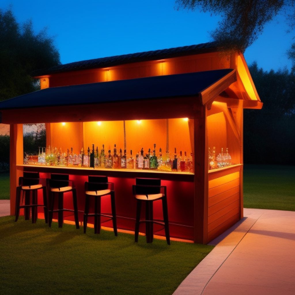 outdoor bar