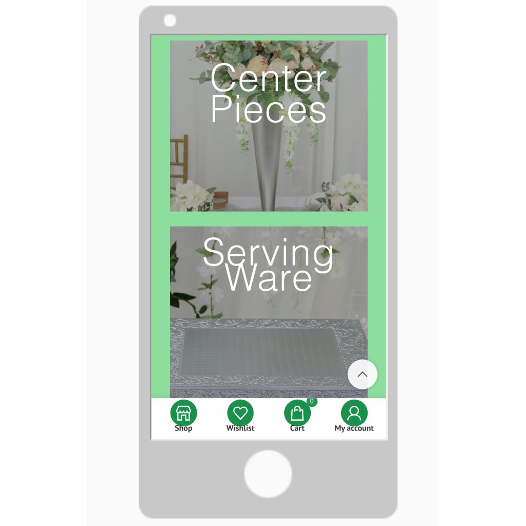 mobile decor rental website