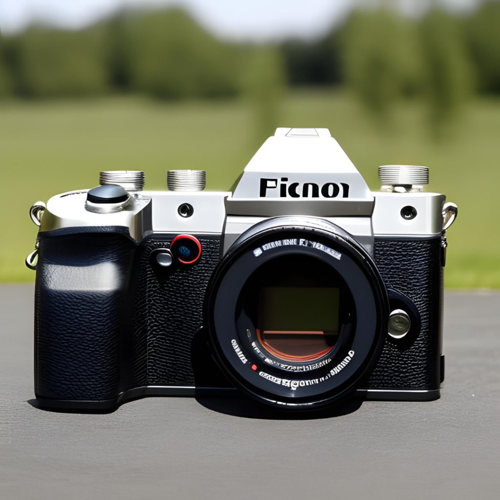 Taking a picture of equipment