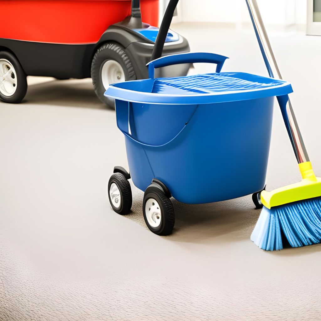 cleaning rental items