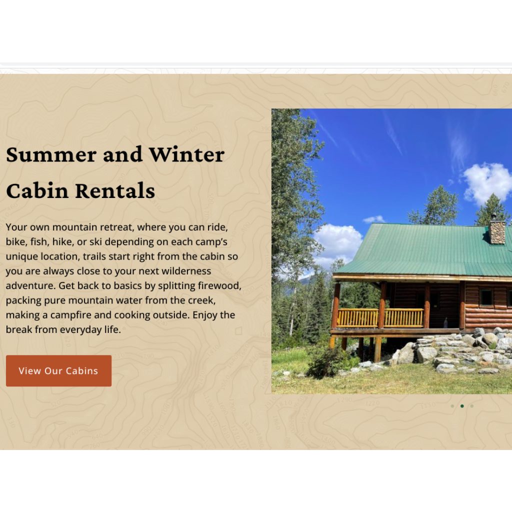 Offgrid cabin rentals
