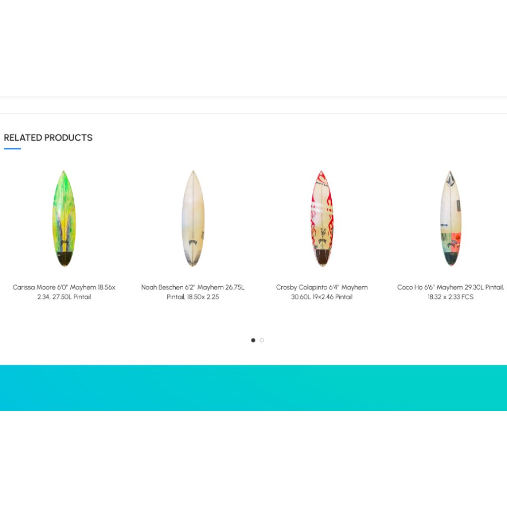 Up-selling feature for surfing gear rentals